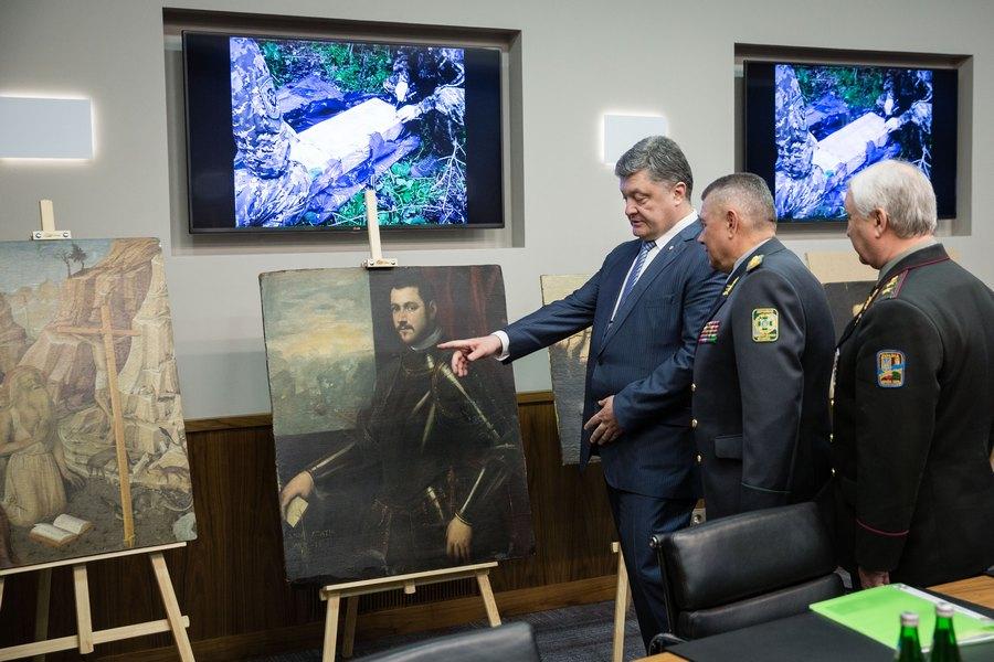 Картины были похищенные осенью из итальянского музея Кастельвеккьо в Вероне