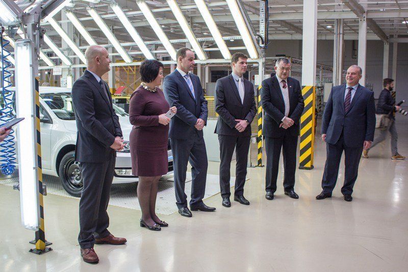 На заводі "Єврокар" на Закарпатті презентували нові моделі автомобілів SKODA