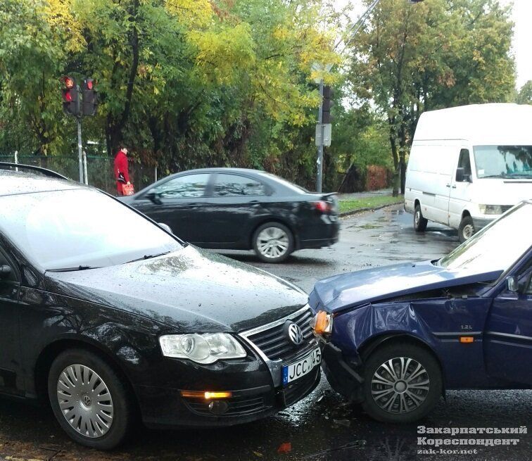 На перекрестке улиц Гагарина и Верещагина произошло ДТП