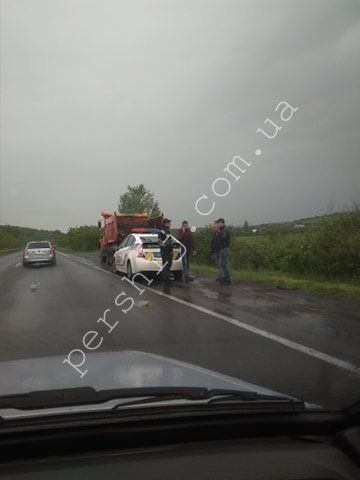 На трассе "Киев-Чоп" в Закарпатье произошло ДТП 