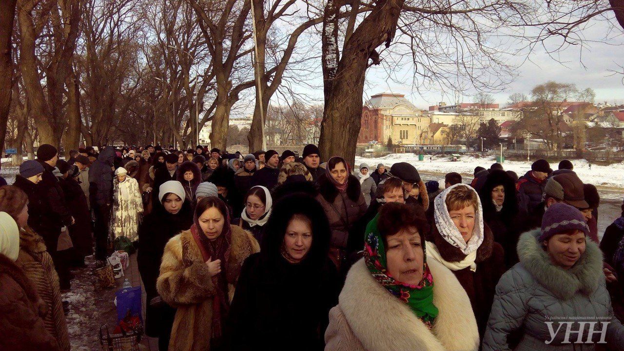 В Ужгороді християни відзначили третє, завершальне свято різдвяного циклу – Водо