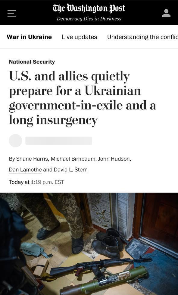 В США разрабатывают план эвакуации президента Украины Зеленского в Польшу