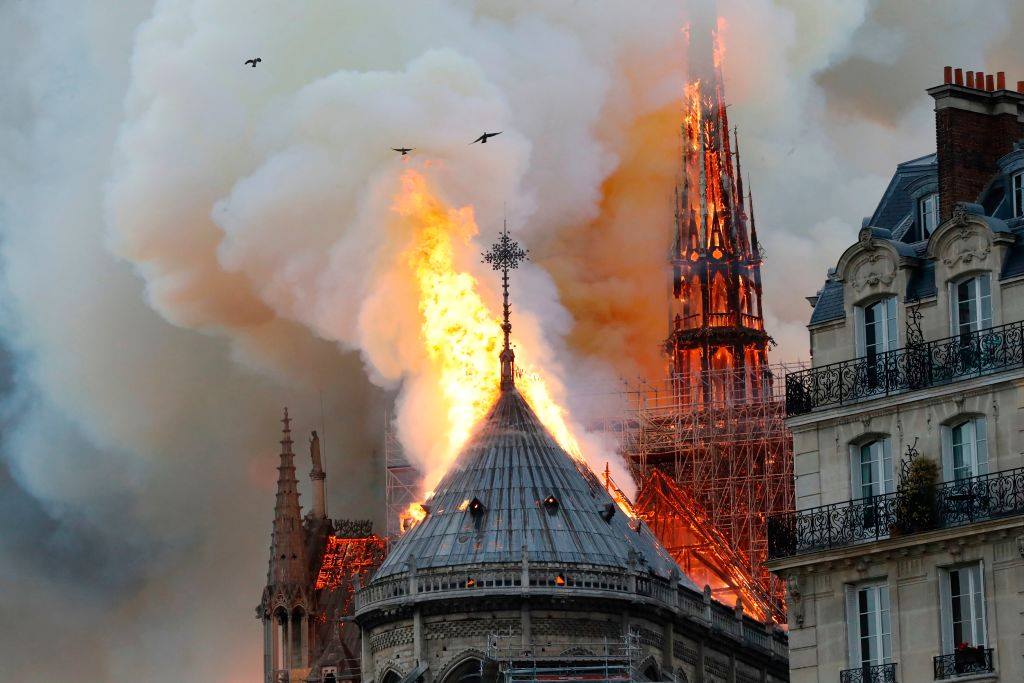 Нотр-Дам де Пари, Собор Парижской Богоматери, пожар