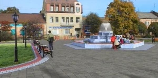 Проект реконструкции площади Петефи в Ужгороде