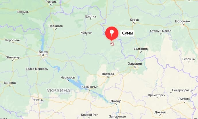 ВС России окружили все крупные города Сумской области и двигаются на Запад