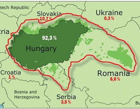 В Закарпатье венгры составляют значительную часть населения