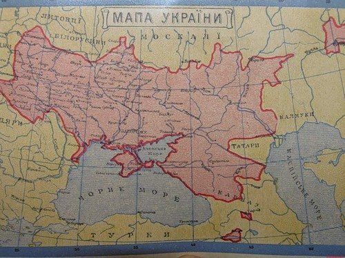 Карта "Соборной Украины"