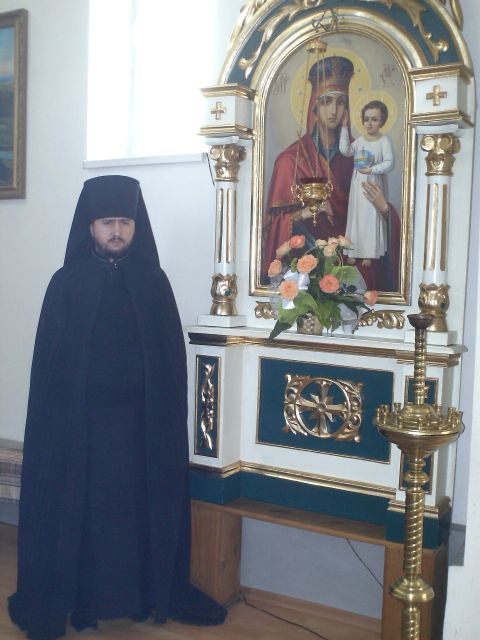 Настоятель монастыря Святого Иоанна Предтечи отец Сергий