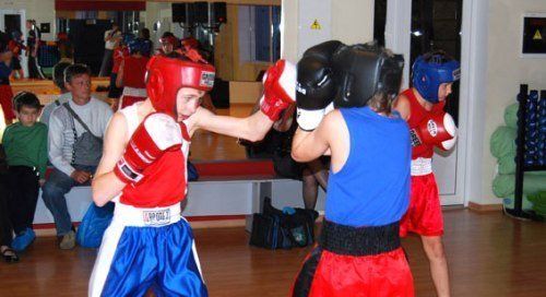 В Ужгороде прошли показательные тренировки боксеров
