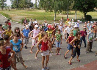 108 дітей віком від дев'яти до чотирнадцяти років приїхали до Мукачева з Києва.