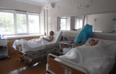 В Ужгороді — "ротація" поранених учасників АТО.