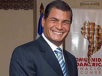 Рафаэль Корреа. Фото с сайта президента Эквадора.