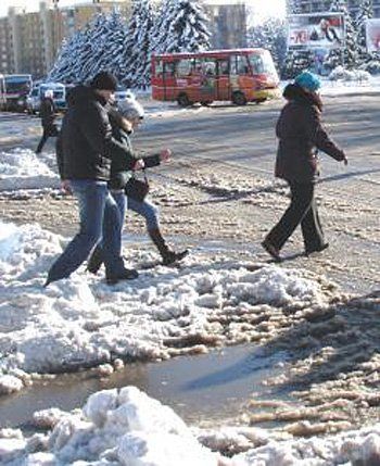 Ужгород. Снегопады помогли оценить работу коммунальщиков