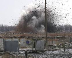 Взрыв в Новобогдановке