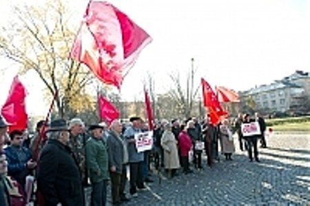 В Ужгороде состоялось собрание сторонников коммунизма