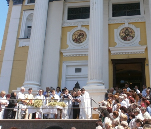 У греко - католицькому Кафедральному Соборі Ужгорода