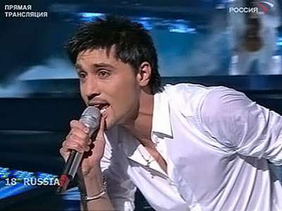 Дима Билан вышел в финал музыкального конкурса "Евровидение -2008".