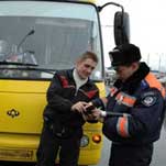 Инспекторы ГАИ поймали только 4-х водителей автобусов "под мухой"