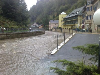В Чехии началось сильное наводнение