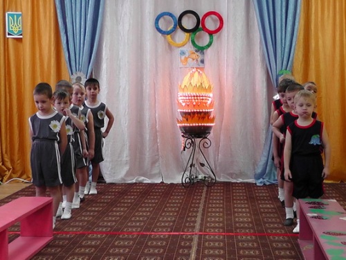 На Виноградівщині у дитсадку №3 відбулися Малі олімпійські ігри