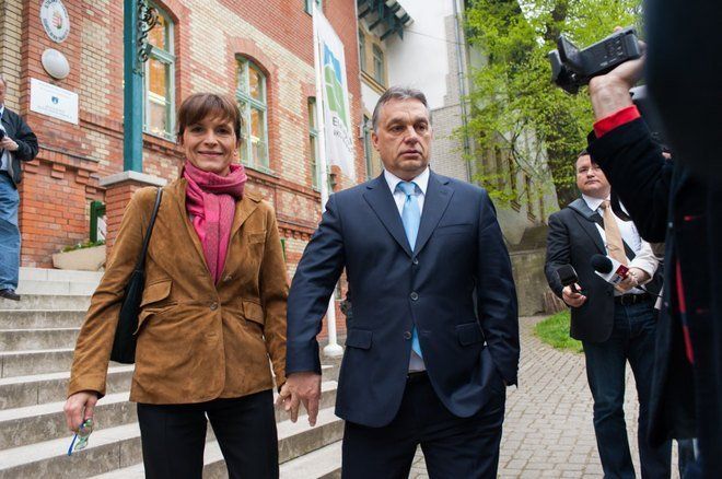 У Віктора Орбана і його дружини Аніко Леваї в сім'ї ростуть п'ятеро дітей