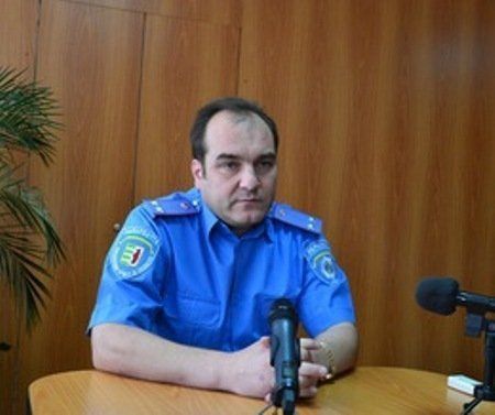 Новый начальник ужгородской милиции Александр Гебеш