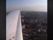 Несподівано! Прекрасний погляд на столицю Закарпаття з висоти польоту літака