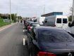 Количество машин на границе с двумя государствами в Закарпатье превышает три сотни 