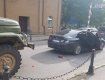 Закарпаття. Вантажівка "наздогнала" BMW у центрі міста Берегово