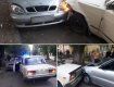 У столиці Закарпаття п'яний водій не впорався з керуванням і влетів у припарковане авто
