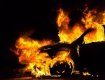 Закарпаття. "Чеський" BMW X5 був знищений вогнем ущент