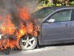 Під час руху загорілася автівка BMW на трасі в Закарпатті