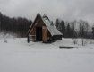 Замело снігом гірський перевал на межі Закарпаття та Львівщини