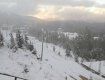 Бонус-"нежданчик"! В горах Закарпатья выпал снег