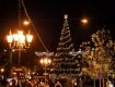  В Ужгороде зажгли новогоднюю елку