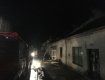 На Закарпатье горел магазин: пожар тушили четыре часа