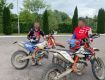 Из Румынии в Закарпатье "забрели" байкеры на кроссовых мотоциклах