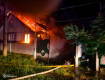 Молния в Закарпатье спровоцировала пожар 