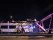 Будапешт. Двоповерховий автобус з українськими туристами на швидкості в’їхав у 3,65-метровий обмежувач висоти