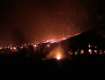 В Закарпатье ночью загорелось огромное здание 