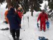 В Закарпатье турист стал заложником глубокого снега 