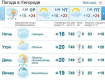 В Ужгороде будет облачно, ожидается дождь c грозой
