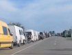 Таможенные переходы в Закарпатье снова в гигантских автомобильных «пробках»