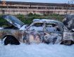 Остался обгоревший остов: В Закарпатье пожарные ликвидировали пожар в авто