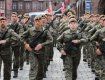 В соцсетях набирает популярность видео, на котором запечатлены марширующие польские солдаты, поющие о завоевании Львова
