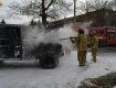 Печальный случай: Внедорожник Mercedes сгорел в Ужгороде 