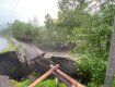 "Ніагарський водоспад" з неба за дві години затопив один із гірських районів Закарпаття