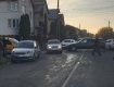 В Мукачево тройное ДТП парализовало центральную улицу 