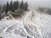 На гірськолижний курорт в Закарпатті прийшла зима 