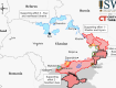 Институт по изучению войны (США) опубликовал карты боевых действий в Украине на 18.04 